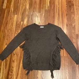 Girl’s Tucker and Tate gray with hints of multi color sweater